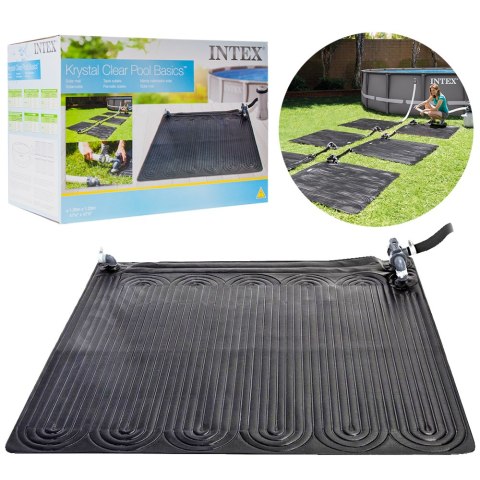 Mata solarna podgrzewająca wodę do basenu INTEX 28685 INTEX Mata solarna podgrzewająca wodę do basenu INTEX 28685 INTEX