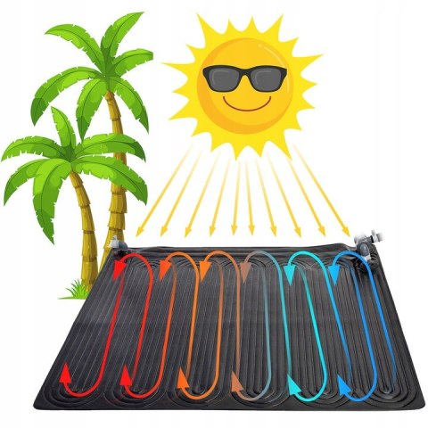 Mata solarna podgrzewająca wodę do basenu INTEX 28685 INTEX Mata solarna podgrzewająca wodę do basenu INTEX 28685 INTEX