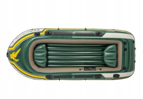 Ponton dla 4 osoób SEAHAWK 4 wiosła pompka INTEX 68351 INTEX Ponton dla 4 osoób SEAHAWK 4 wiosła pompka INTEX 68351 INTEX
