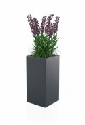 Designerska donica MONUMO TOWER POT Antracyt MONUMO