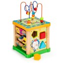 Drewniana kostka edukacyjna, tablica sorter mula ECOTOYS ECOTOYS