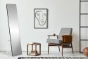 Duże stojące lustro prostokątne wąska rama 148 cm ModernHome ModernHome