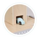 Duży drewniany tor garaż parking z windą + autka ECOTOYS ECOTOYS