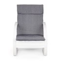 Fotel fiński bujany leżanka leżak do salonu ModernHome ModernHome