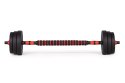 Hantle regulowane 2x15 kg sztanga zestaw 30 kg gryf MOVEPRO MOVEPRO