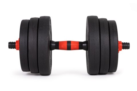 Hantle regulowane 2x15 kg sztanga zestaw 30 kg gryf MOVEPRO MOVEPRO