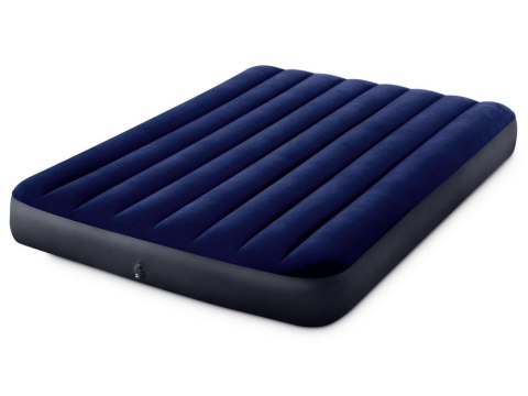 Materac dmuchany dwuosobowy welurowy 191x137 cm INTEX 64758 INTEX