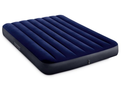Materac dmuchany dwuosobowy welurowy 191x137 cm INTEX 64758 INTEX