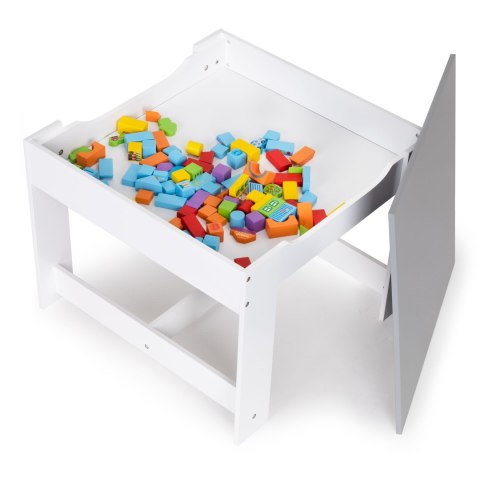 Meble dla dzieci zestaw drewniany stół + 2 krzesła ECOTOYS ECOTOYS