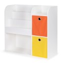 Regał drewniany dla dzieci szafka dziecięca przegrody organizer ECOTOYS ECOTOYS