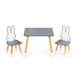 Stół stolik + 2 krzesła meble dla dzieci zestaw ECOTOYS ECOTOYS