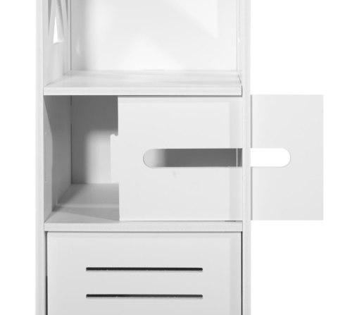 Szafka łazienkowa słupek 80cm biała LEOBERT