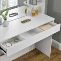 Toaletka kosmetyczna nowoczesna duże lustro półki ModernHome ModernHome