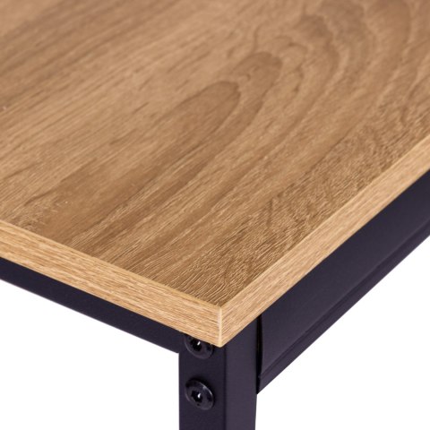 Zestaw komplet mebli stolik 2 krzesła metal MDF ModernHome ModernHome