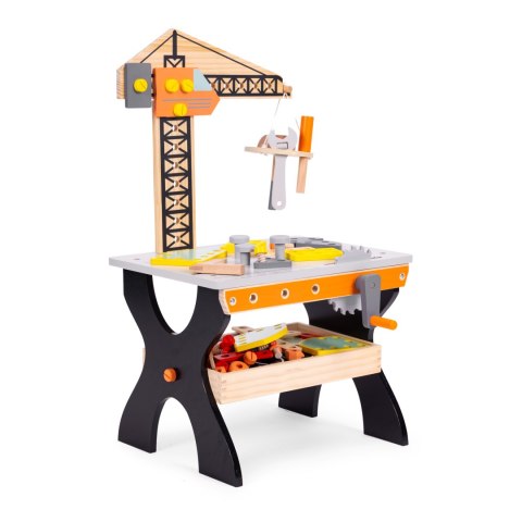 Drewniany warsztat dla dzieci stół narzędziowy ECOTOYS ECOTOYS