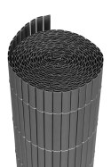 Dwustronna mata bambusowa 100x500 cm na balkon taras ogrodzenie antracyt MultiGarden MultiGarden