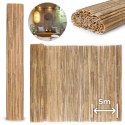 Dwustronna mata bambusowa 150x500 cm na balkon taras ogrodzenie naturalna MultiGarden MultiGarden