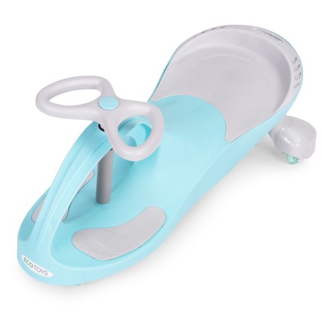 Jeździk grawitacyjny pojazd dla dzieci koła LED niebieski ECOTOYS ECOTOYS