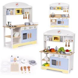 Kuchnia dla dzieci piekarnik pralka mikrofala 12 akcesoriów ECOTOYS ECOTOYS