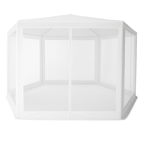 Namiot pawilon ogrodowy handlowy 2x2x2 m z moskitierą biały MultiGarden MultiGarden