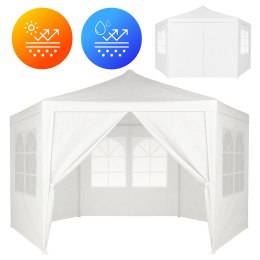 Namiot pawilon ogrodowy handlowy 2x2x2 m z oknami biały MultiGarden MultiGarden