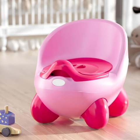 Nocnik toaleta sedes dla dzieci wyjmowany wkład antypoślizgowe nóżki różowy ECOTOYS ECOTOYS