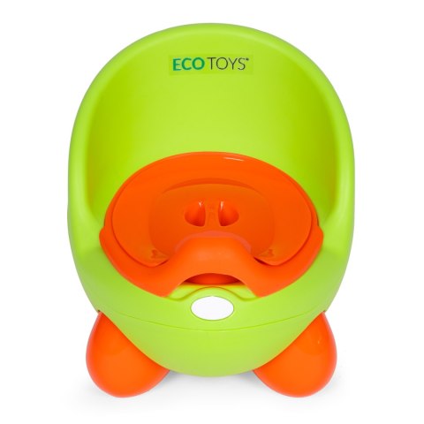 Nocnik toaleta sedes dla dzieci wyjmowany wkład antypoślizgowe nóżki zielony ECOTOYS ECOTOYS