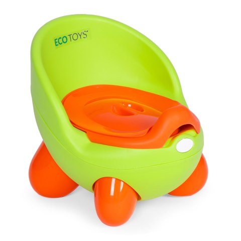 Nocnik toaleta sedes dla dzieci wyjmowany wkład antypoślizgowe nóżki zielony ECOTOYS ECOTOYS