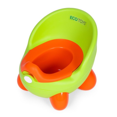 Nocnik toaleta sedes dla dzieci wyjmowany wkład antypoślizgowe nóżki zielony ECOTOYS ECOTOYS
