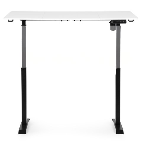 Biurko elektryczne regulowane 140x70 cm regulacja wysokości 76-121 cm ModernHome ModernHome
