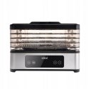 DUŻA Suszarka do grzybów owoców warzyw IDEAL INOX + termoobieg 400W + timer IDEAL