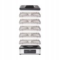 DUŻA Suszarka do grzybów owoców warzyw IDEAL INOX + termoobieg 400W + timer IDEAL