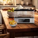 DUŻA Suszarka do grzybów owoców warzyw IDEAL INOX + termoobieg 400W + timer IDEAL