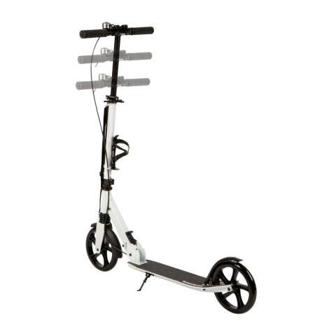 Hulajnoga miejska dla dzieci i młodzieży składana regulacja wysokości 95-105 cm koła 200 mm uchwyt na bidon Bauerkraft