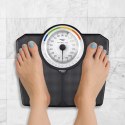 Klasyczna waga łazienkowa mechaniczna analogowa do 180 kg czarna WEBBER BMI ELDOM