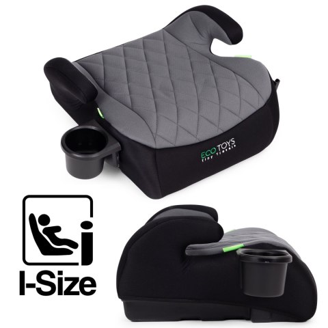 Podkładka samochodowa siedzisko dla dzieci i-SIZE wzrost 125-150 cm uchwyt na napoje ECOTOYS ECOTOYS