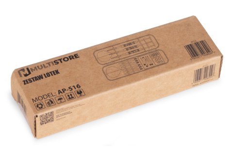 Zestaw 3 rzutek do darta 17g Brass metalowe lotki do tarcz sizalowych MULTISTORE