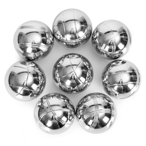 Zestaw do gry w bule kule boules petanque 8 szt. + etui i akcesoria MULTISTORE