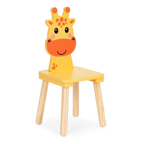 Zestaw mebli dla dzieci stolik + 2 krzesła żyrafa ECOTOYS ECOTOYS