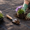Agrowłóknina czarna agrotkanina UV 90g mata antychwastowa 1,6x100m kołki MulltiGarden MultiGarden