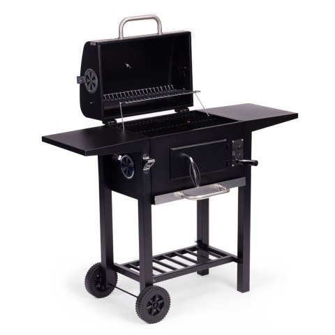 Grill węglowy ogrodowy z pokrywą regulacja rusztu termometr popielnik MultiGarden MultiGarden