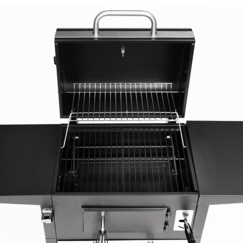 Grill węglowy ogrodowy z pokrywą regulacja rusztu termometr popielnik MultiGarden MultiGarden