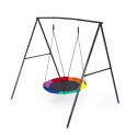 Huśtawka ogrodowa dla dzieci bocianie gniazdo 100 cm stalowy stelaż ECOTOYS ECOTOYS