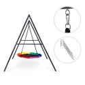 Huśtawka ogrodowa dla dzieci bocianie gniazdo 100 cm stalowy stelaż ECOTOYS ECOTOYS
