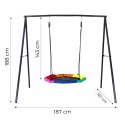 Huśtawka ogrodowa dla dzieci bocianie gniazdo 100 cm stalowy stelaż ECOTOYS ECOTOYS