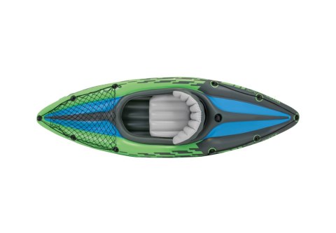 Kajak dmuchany Challenger K1 jednoosobowy wiosła pompka torba INTEX 68305 INTEX