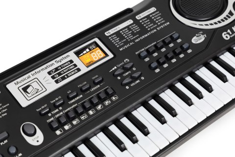 Keyboard pianino dla dzieci z mikrofonem + zasilacz MULTISTORE