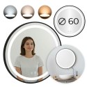 Lustro łazienkowe LED okrągłe ścienne 60 cm 3 barwy anti-fog włącznik dotykowy ModernHome ModernHome