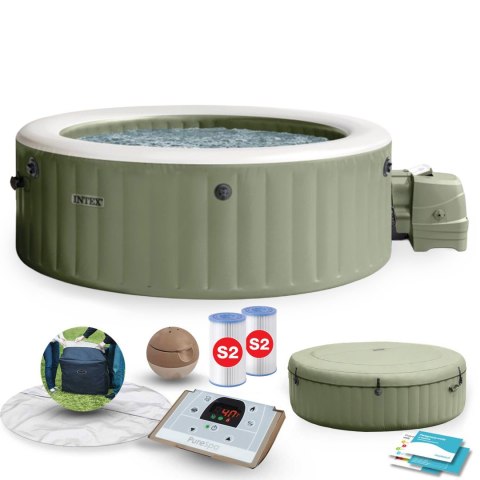 Nadmuchiwane SPA basen z hydromasażem 6 os. 216x71 cm akcesoria premium INTEX 28428NP INTEX