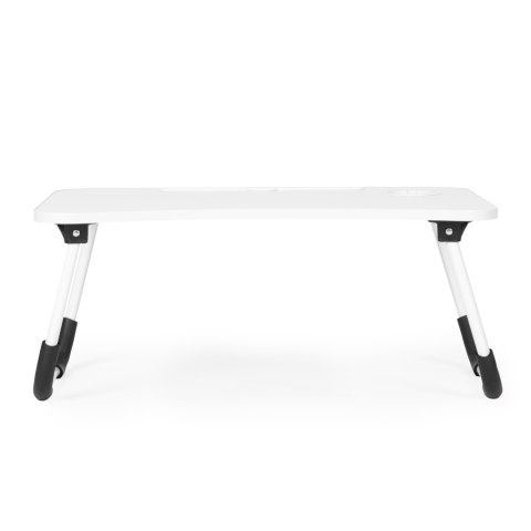 Podstawka pod laptopa składana stolik do łóżka 60x40 cm biała ModernHome ModernHome